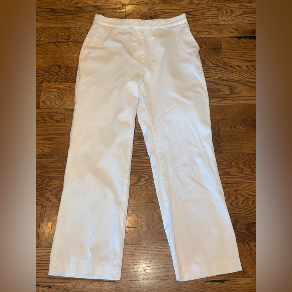 Lilly Pulitzer Classic Women's Straight-Leg White Pants